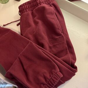 Puma women’s Maroon sweatpants